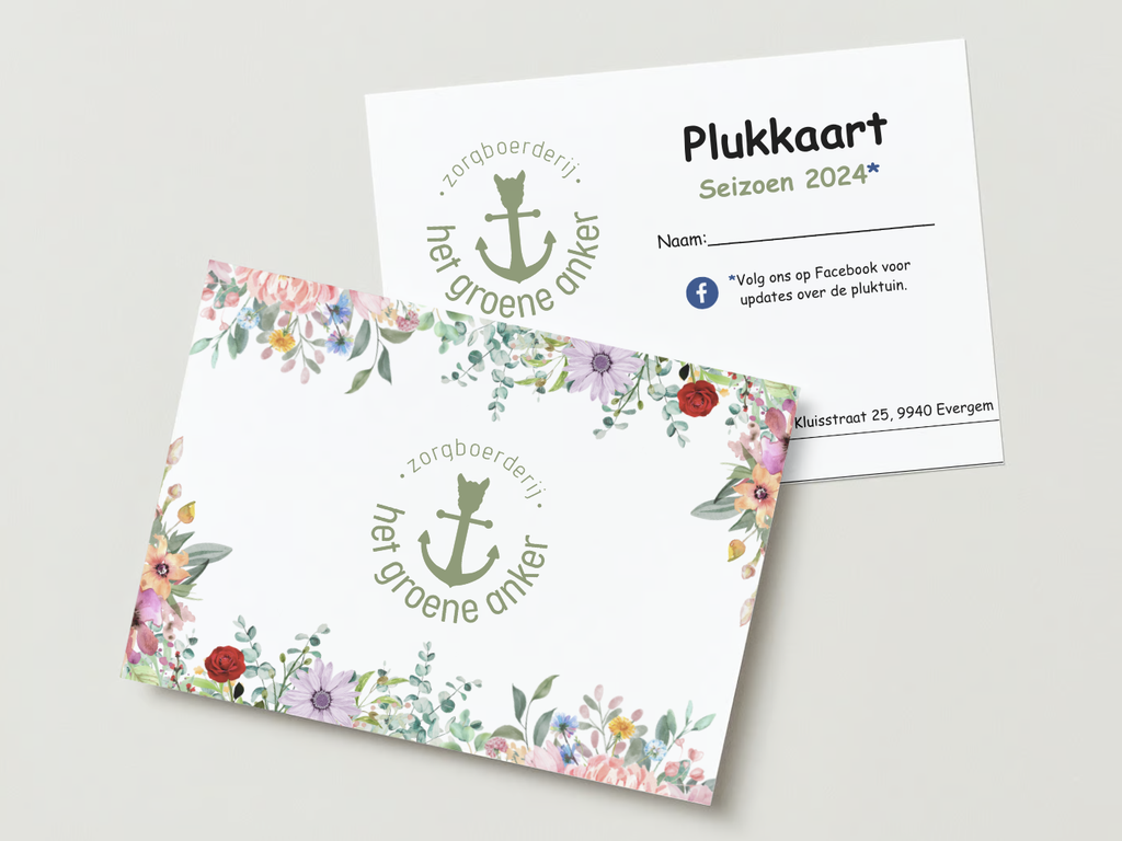 Plukkaart - 1 beurt 